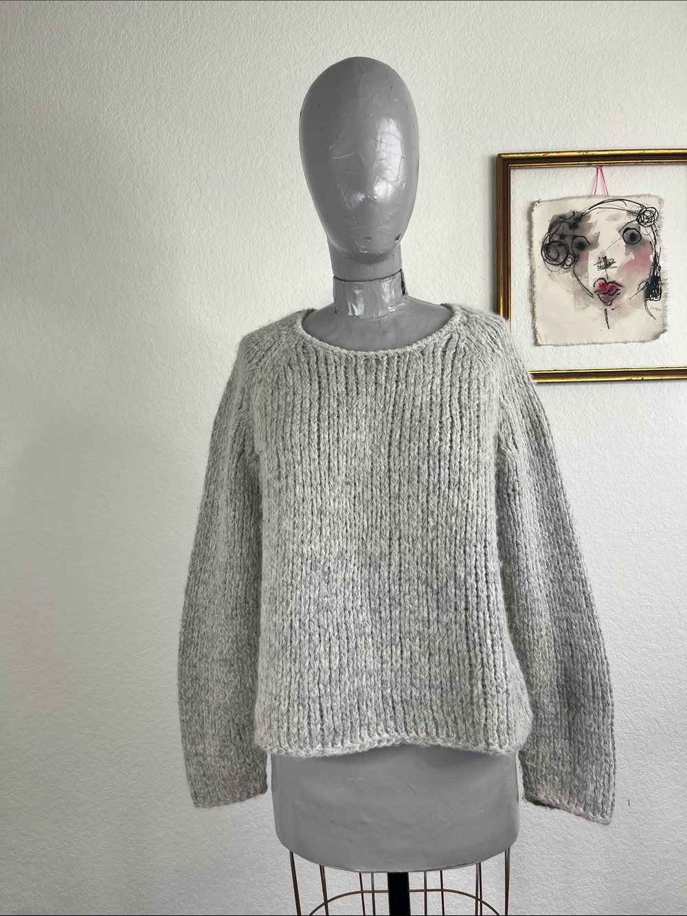 The Fisher Project Lofty Merino Shoelace Cable Sweater by Eileen Fisher